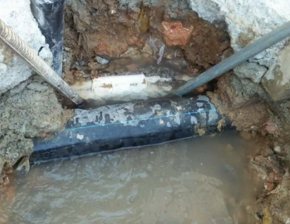 大祥测漏水之水管漏水